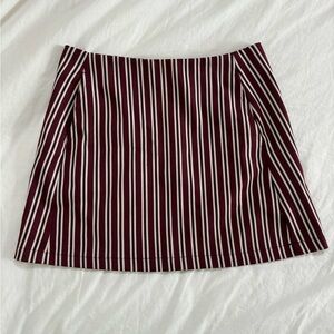 Urban Outfitters striped mini skirt with pockets